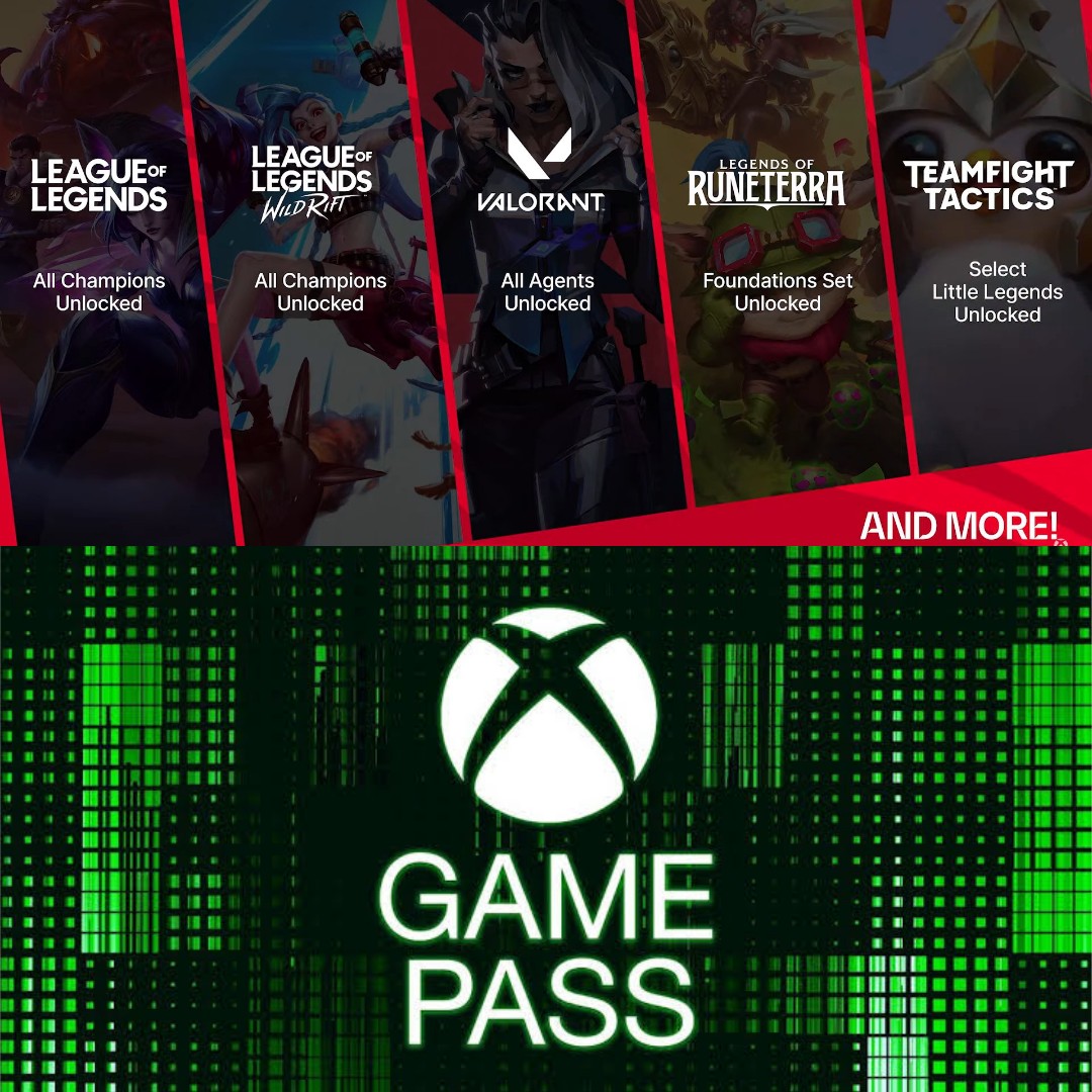 LevelUPcom's tweet photo. BOMBAZAZAZAZO 💥 #RiotGames anuncia en la conferencia de #XboxBethesda que TODOS sus títulos llegan al servicio de #GamePass https://t.co/u2qAVappr6