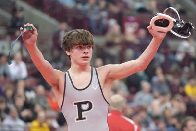 PBURG_Wrestling's tweet photo. Congratulations to our @BCSNsports 2022 Honors Winners!

Marcus Blaze - Breakout Performance 
Joey Blaze - Male Athlete Of The Year
Scott Burnett - Coach Of The Year https://t.co/wOCnajkoPq