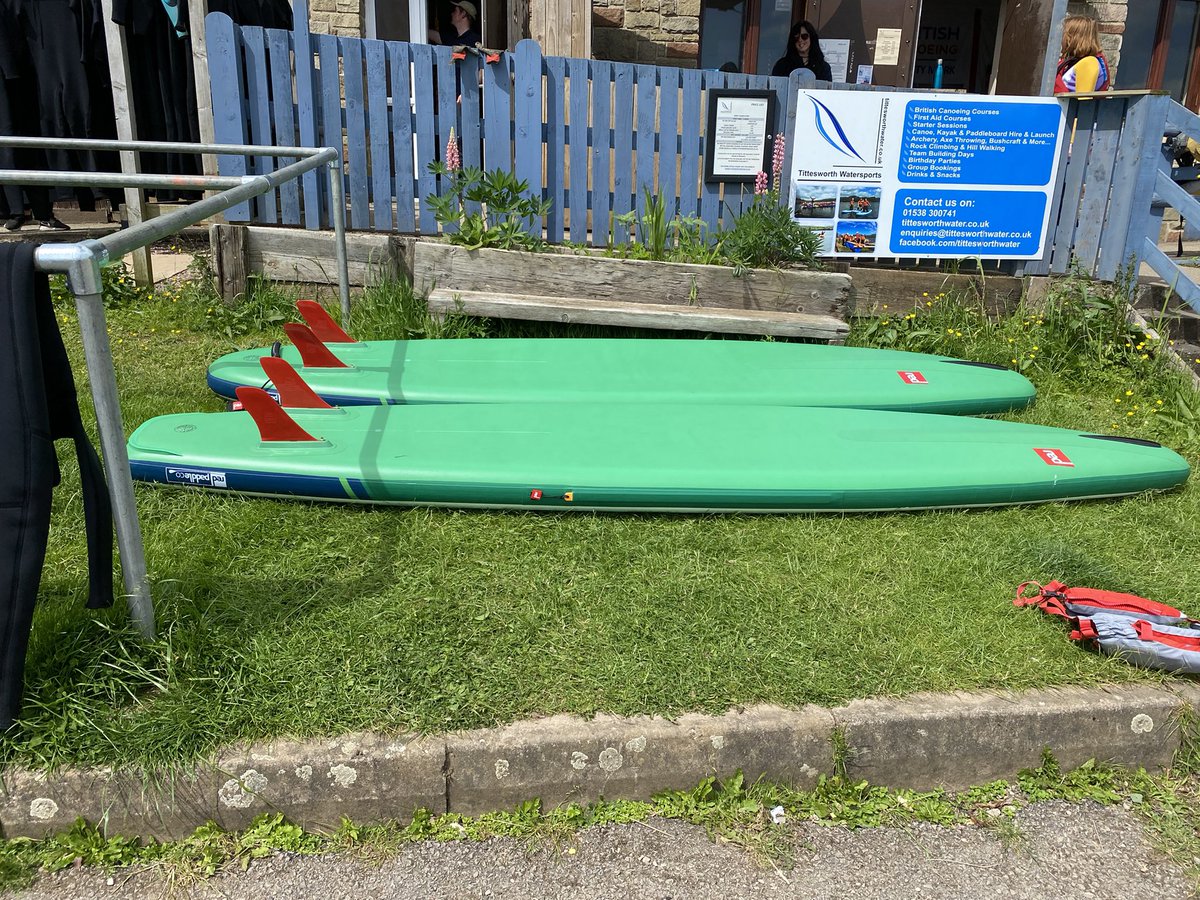 jewkesyno4's tweet photo. New @RedPaddleCo Voyager boards for us. Loved it out there today on Tittesworth Reservoir #redpaddleco #voyager #paddleboarding https://t.co/EYs41Tfd7V