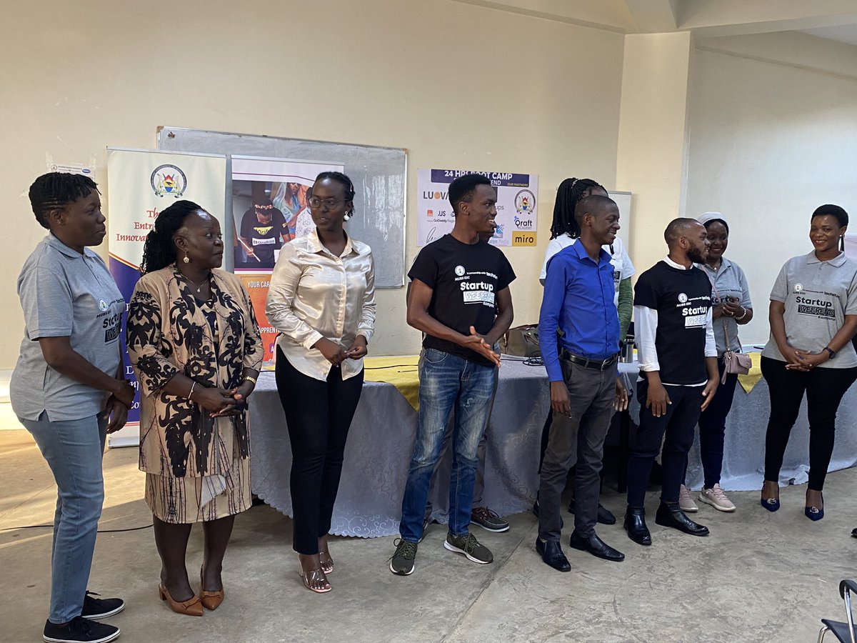 mubs_socials's tweet photo. The #MUBS24hrBootcamp finally came to an end with authentic judgement which saw โTech Levelโ scooping the cash prize of 1M. Tech level is a real time patient monitoring system to aid medical care. Congratulations innovators ๐
#SWKampala @StartupWeekend @MUBS_Entreship https://t.co/e5GJXUIhPH