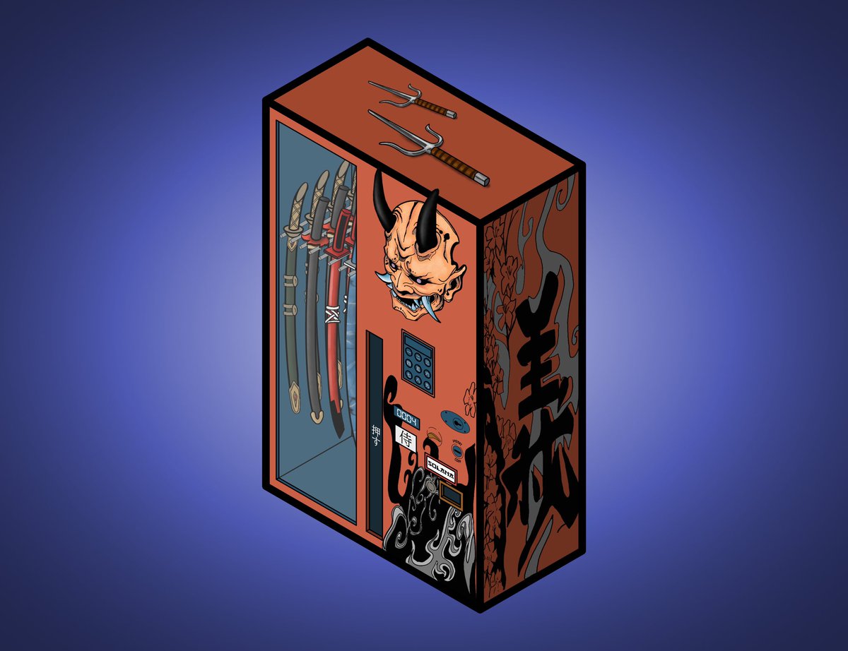 CVMnft's tweet photo. Catanas vending machine

#NFTs #NFTCommunity #NFTGiveaway #nftart #CannabisCommunity #SolanaNFT #SolanaCommunity #solanaNFTproject #metaversecrypto https://t.co/Y48Aosr5du