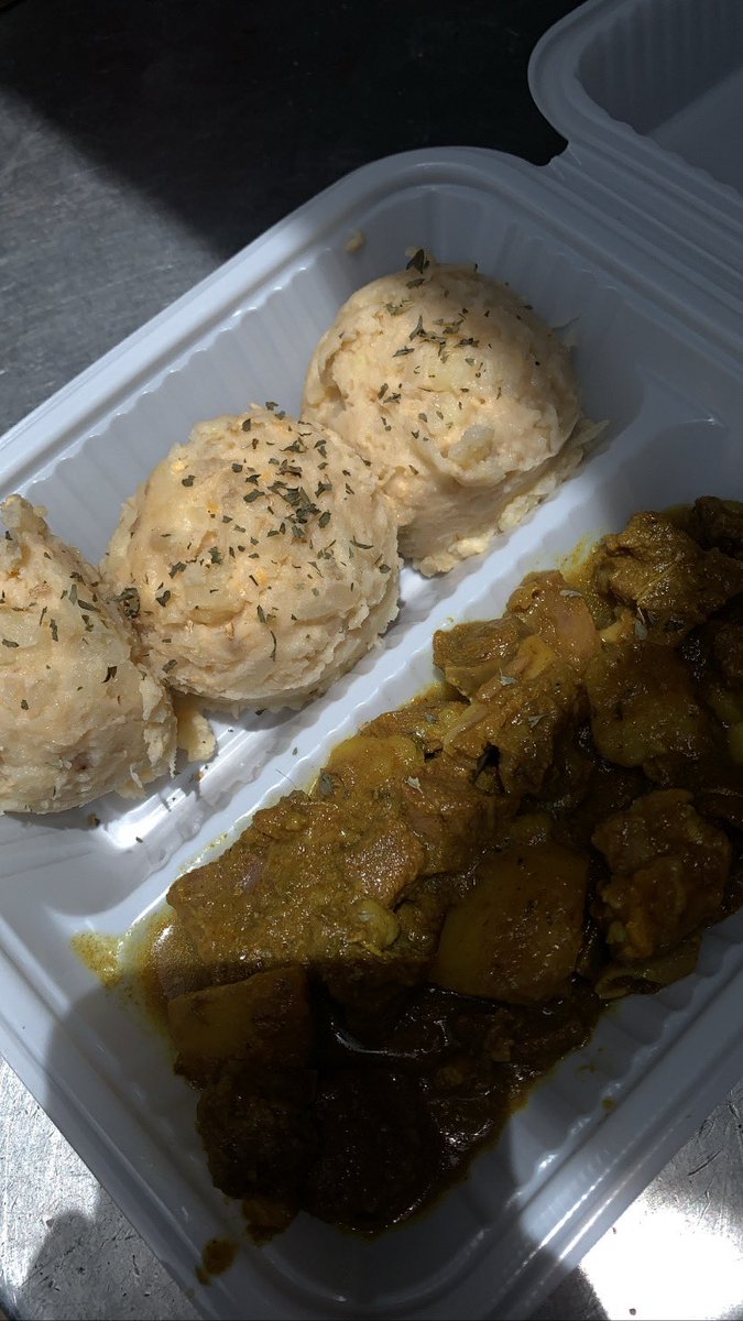 vipeats's tweet photo. Curry Goat , what side are you adding ?   Cheesy mash potatoes ? OR rice &amp; peas ? Tell us in the comments ⬇️
#vipeats https://t.co/wJ2qTIwjpn