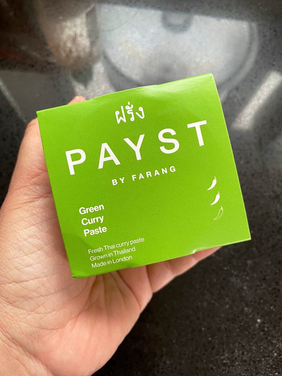 SabrinaGhayour's tweet photo. Super quick Thai green chicken curry using the amazing FRESH curry pastes from @paystLDN which is leagues above the standard curry pastes we find in shops AND they deliver by post! Tried during lockdown &amp; now a house staple ingredient! A really useful thing to keep in the fridge https://t.co/yr69USFF1y