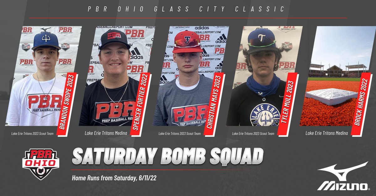 PrepBaseOHScout's tweet image. 🏆PBR Ohio Glass City Classic🏆
💣Saturday Bomb Squad💣

Quite the list again with some familiar faces😎👀

@BrandonSwope55
@spencer4ta
@christianmays_
@TylerMull20
Brock Harms
@NolanSJames
Lincoln Thompson
@2023B_Hauey
@brockman_logan
Adam Iserman
Aaditya Sur
@Jacob__Hatfield