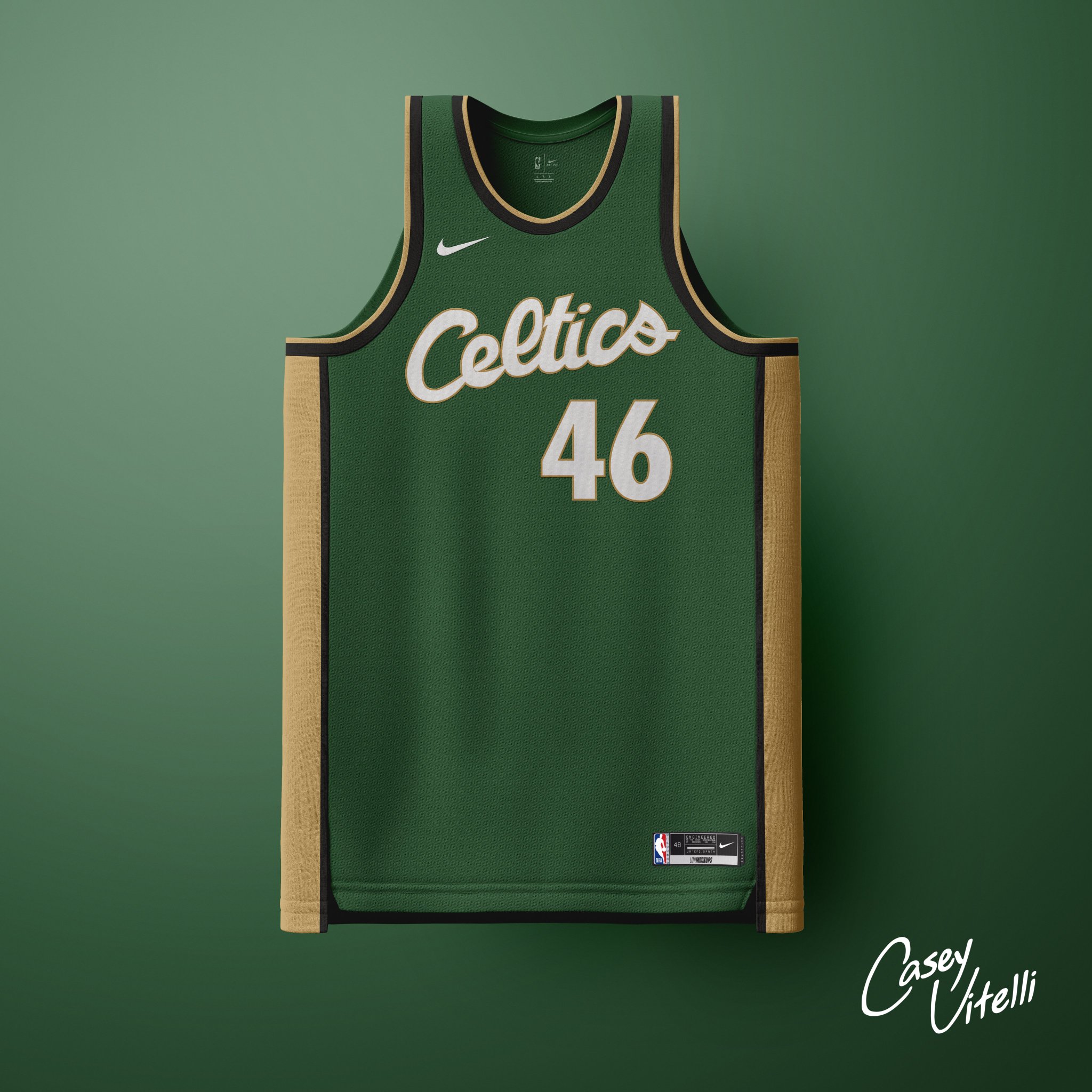 Casey Vitelli on X: NBA Rebrand Project - Boston Celtics Earned @celtics  #BleedGreen  / X