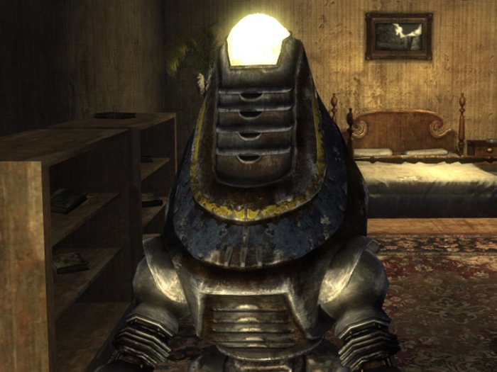 RobotsOfTheDay's tweet photo. Today's robot of the day is Fisto from Fallout New Vegas! https://t.co/6y38vRPdDR
