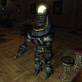 RobotsOfTheDay's tweet photo. Today's robot of the day is Fisto from Fallout New Vegas! https://t.co/6y38vRPdDR
