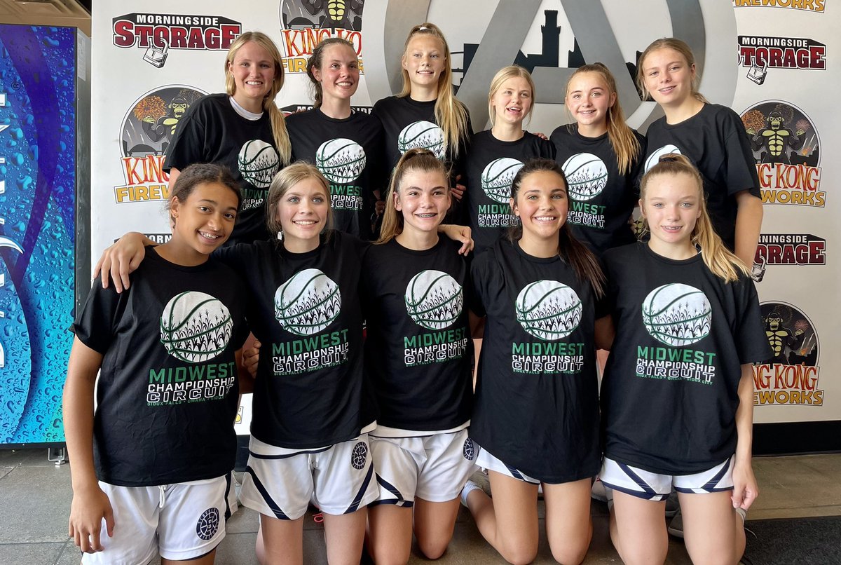 sanfordhoops_sf's tweet photo. Congrats to Pentagon Schoolers - Wilkinson 14U team as they finish 4️⃣-0️⃣ to take home the Heartland Championship 🏆 down in Sioux City, IA‼️Terrific job, ladies!! 

#Schoolers https://t.co/JYtDujOiyQ