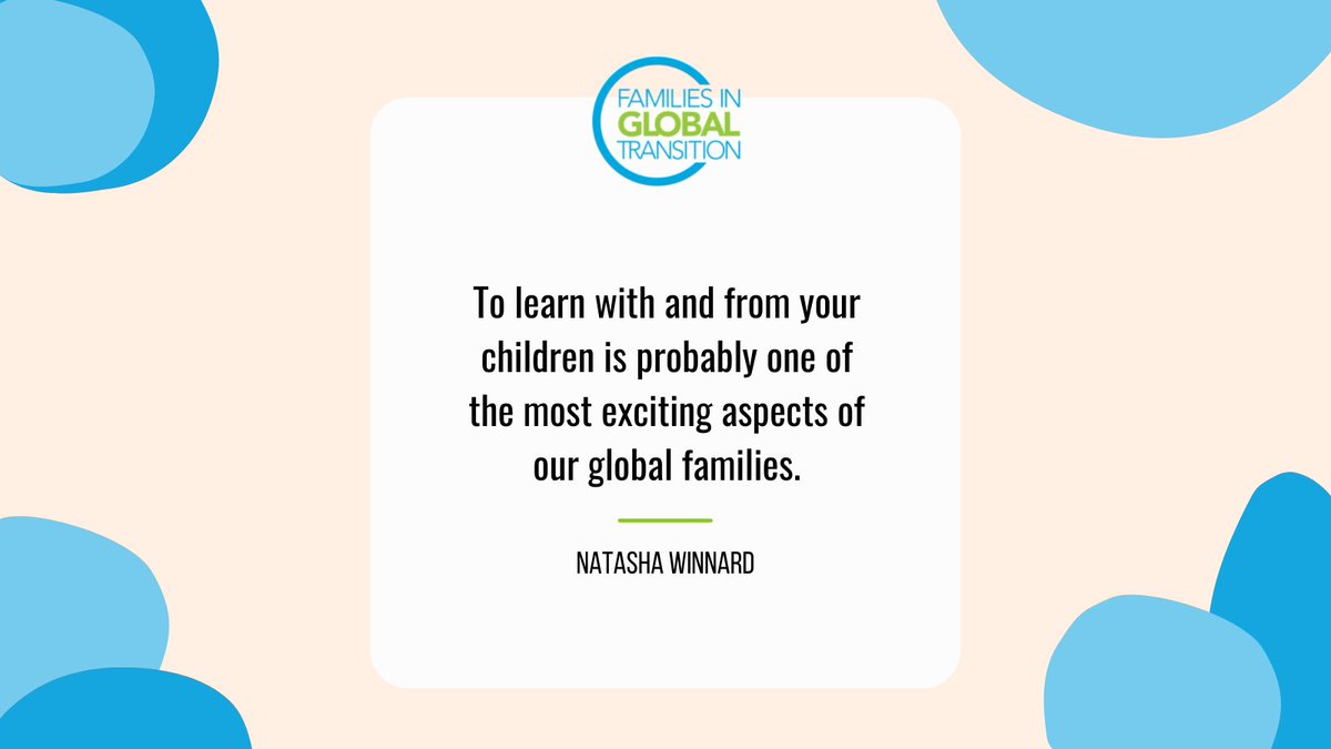 For this week's #sundayread we are sharing a post from FIGT member <a href="/NatashaWinnard/">Natasha Winnnard</a> about her experiences working with global families and being a part of one: tieonline.com/article/3250/s…