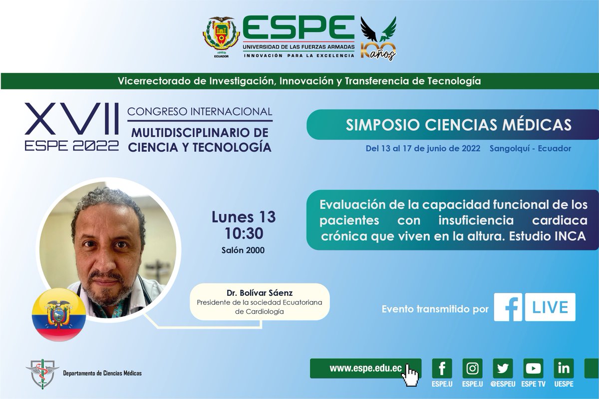 ESPEU's tweet photo. 𝗖𝗼𝗻𝗴𝗿𝗲𝘀𝗼 𝗜𝗻𝘁𝗲𝗿𝗻𝗮𝗰𝗶𝗼𝗻𝗮𝗹 - 𝗘𝗦𝗣𝗘 𝟮𝟬𝟮𝟮

🔴Transmisión por Facebook Live: https://t.co/jbDDv0hUXs

#𝗬𝗼𝗦𝗼𝘆𝗘𝗦𝗣𝗘 #𝗖𝗼𝗺𝘂𝗻𝗶𝗱𝗮𝗱𝗘𝗦𝗣𝗘 #𝗘𝗦𝗣𝗘𝟭𝟬𝟬𝗮ñ𝗼𝘀 #𝗘𝗦𝗣𝗘𝗖𝗲𝗻𝘁𝗲𝗻𝗮𝗿𝗶𝗮 https://t.co/tqyenHR3WW