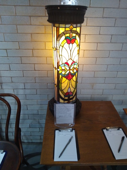 GlessnerHouse's tweet image. One of the many items in the @GlessnerHouse silent auction today during the annual #WalkThroughTime