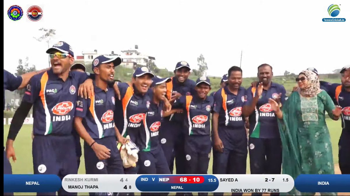 ershahaziz's tweet photo. Second Match of Lifebuoy Cup 2022 won by team India. Thanks to almighty for Lifebuoy Game Changer of the Match award.
#LifebuoyCup2022 #bcci #dccbi #gamechanger #poonch #DisabilityCricket @OfficeOfLGJandK https://t.co/G6NzgQBAg1