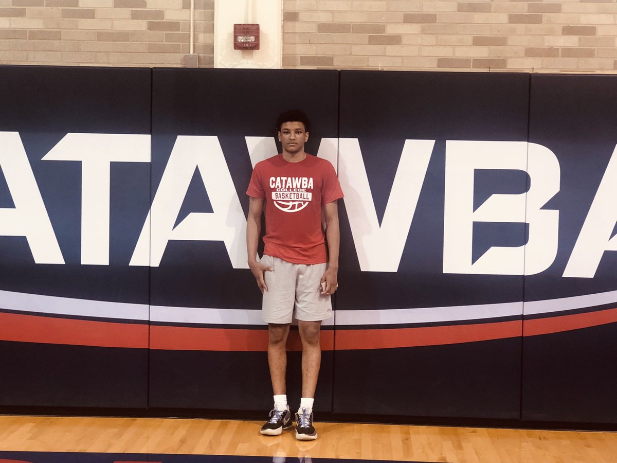 therealtylerrr1's tweet photo. I will like to thank @CatawbaMBB @CatawbaDEVOmbb for having me at the camp I really enjoyed myself. https://t.co/AcTNNDkS3A