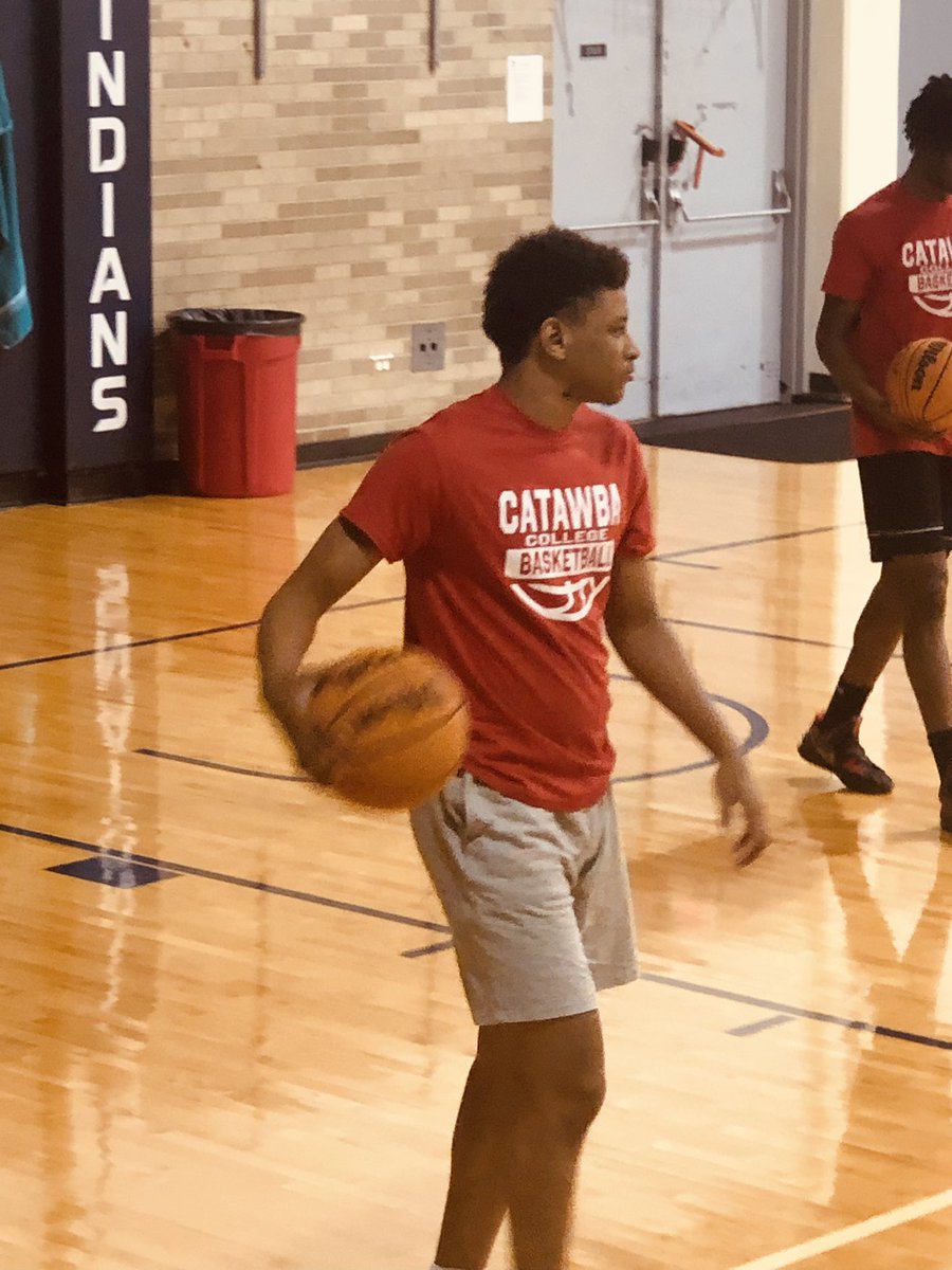therealtylerrr1's tweet photo. I will like to thank @CatawbaMBB @CatawbaDEVOmbb for having me at the camp I really enjoyed myself. https://t.co/AcTNNDkS3A