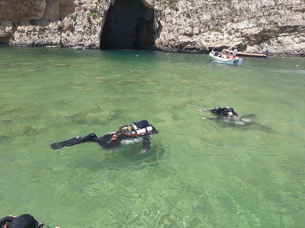 PADI Tec 100 CCR Diver Course Day 4. Got two dives done at the Inland Sea on Gozo today. The deeper one was down to 65m with a temp of 14C at the bottom #inlandsea #PADI #Tec100 #gozo #tecdiving #Prism2 #hollis #rebreather…

📸 instagram.com/p/CetsMQGj-96/ via tweet.photo