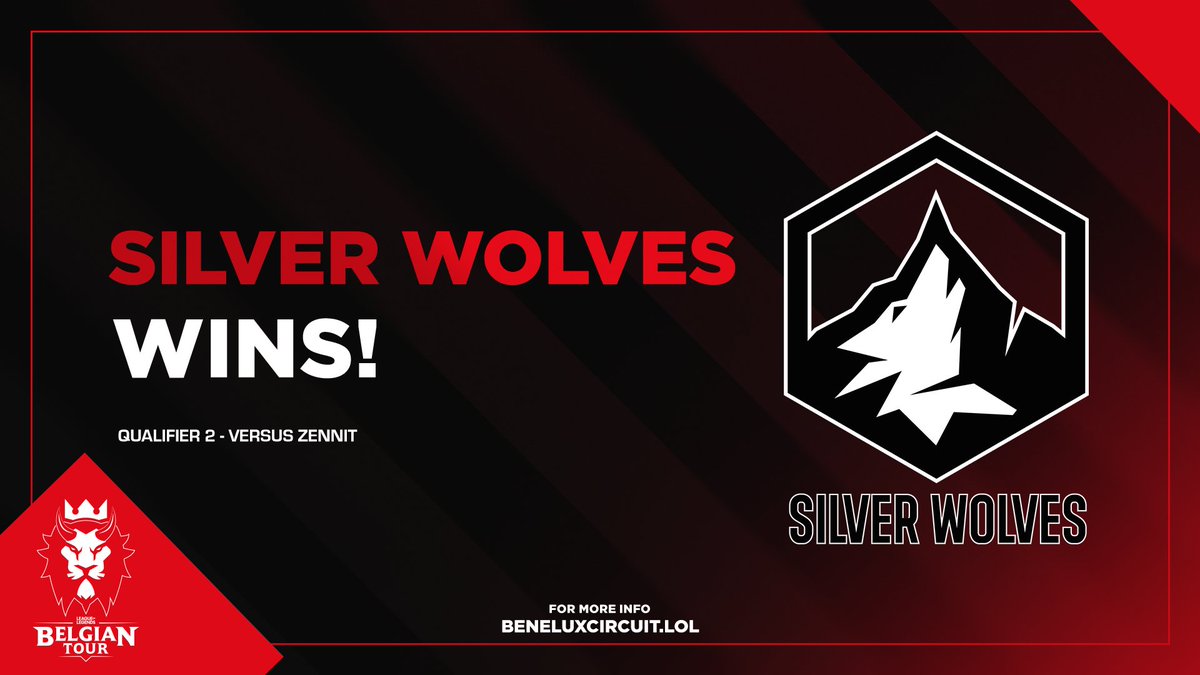 lolesportsbe's tweet photo. Where were you when @zennit_gaming fell?! The @SilverWolvesEUW show up huge in our second qualifier and take home the W! #BT2022

See you next week for our last qualifier! https://t.co/EevkAubs1G
