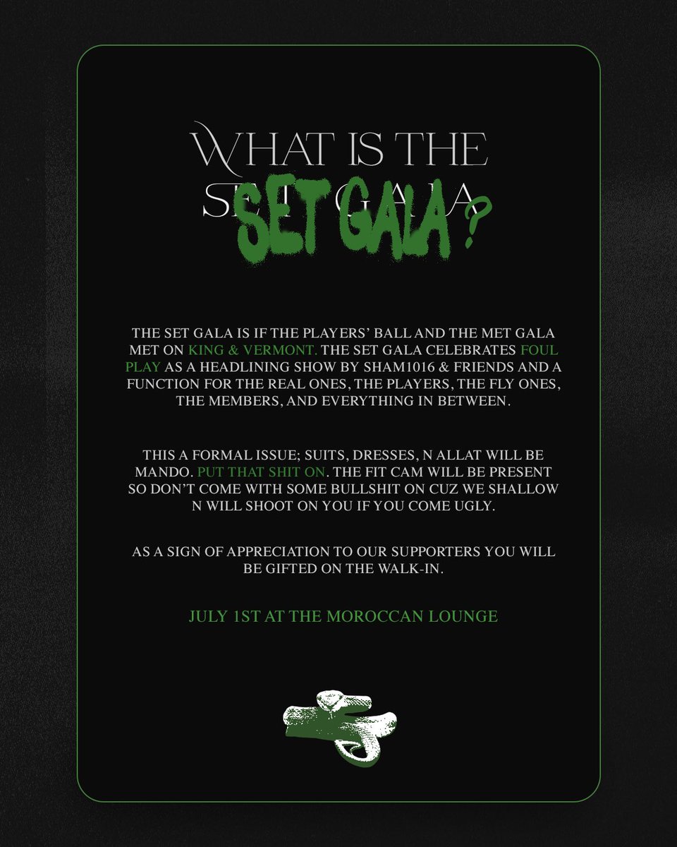 What is the Set Gala?