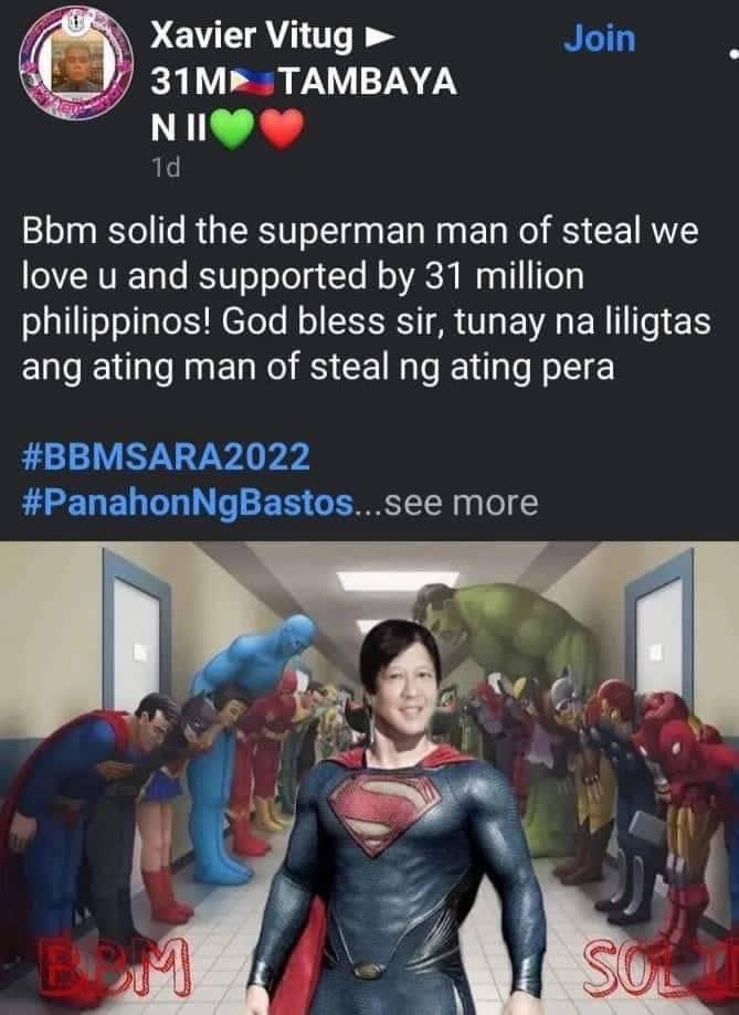 ChinitongHoTiti's tweet photo. Kayung mga BBM supporters ang me sabi nyan ha!
agree kami, MAN OF  STEAL! 😂😂😂 https://t.co/letnFGYDyE