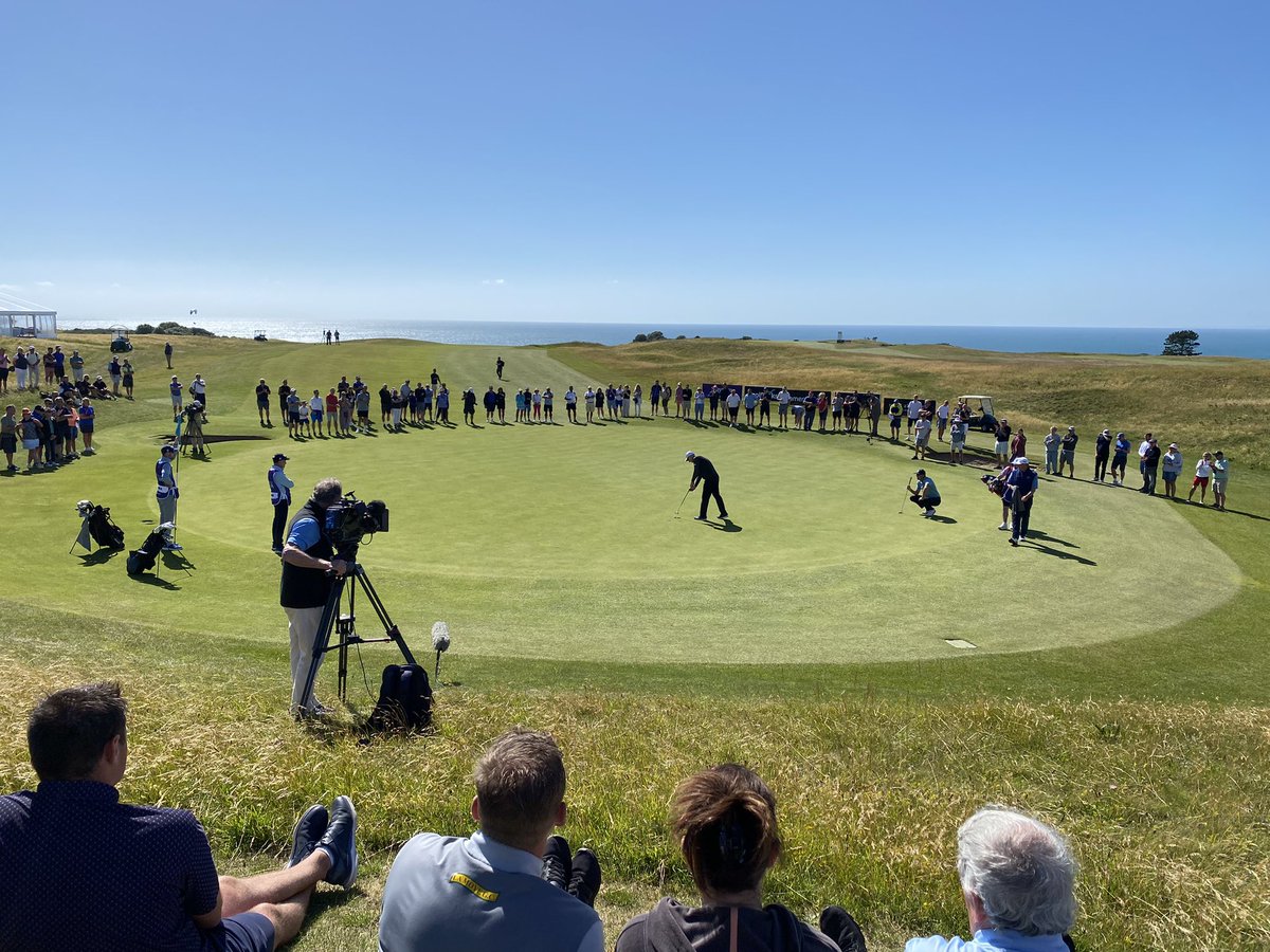 What an absolutely stunning event! Sincere thanks to the amazing team that helped pull this together, in particular Richard, Matthew and Heather plus their <a href="/LaMoyeGC/">La Moye Golf Club</a> teams. Can’t wait to see the coverage on #skysports later this week. #jersey #legends