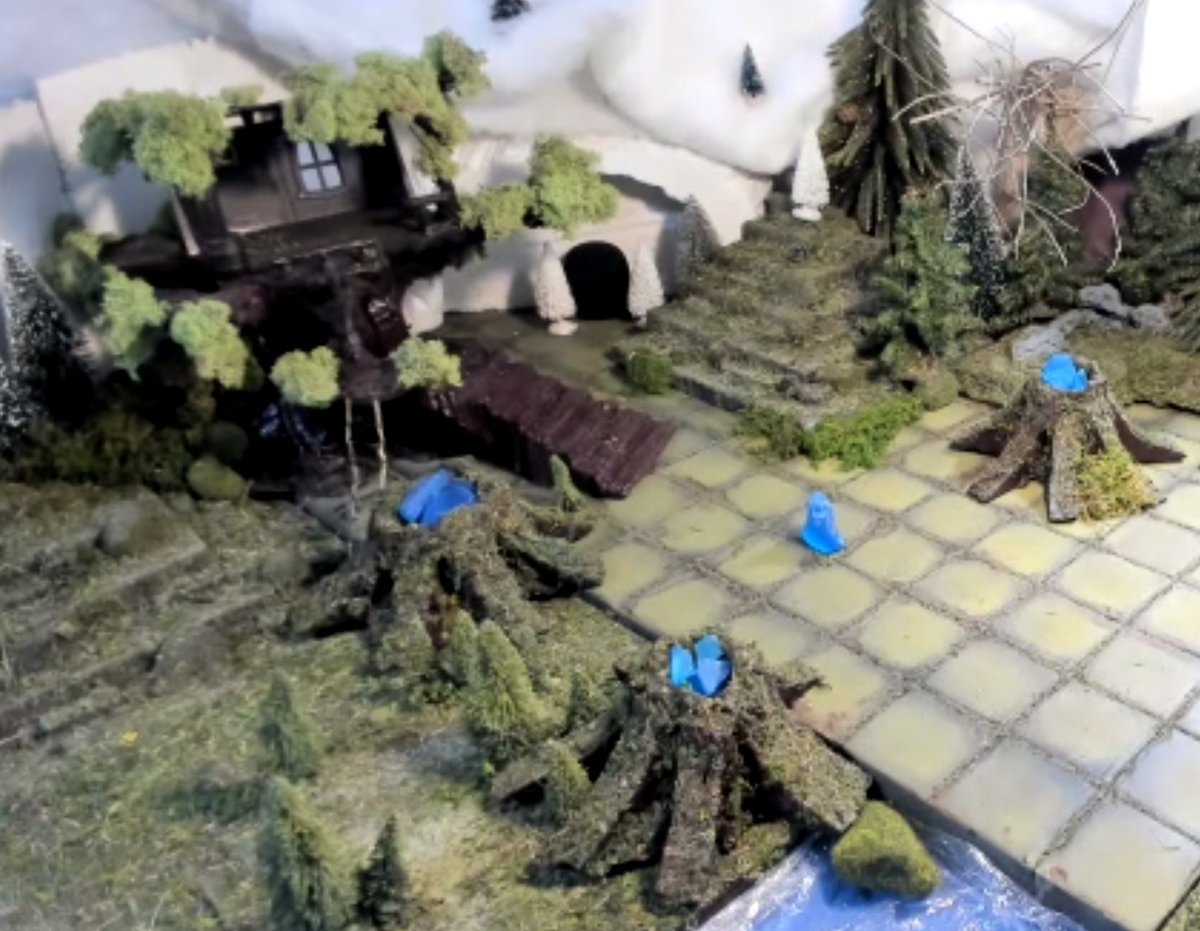 This is today's #DnD battle map created by <a href="/Therealtranquil/">Tad Cotton #teambeauford</a>. I definitely recognize the tree house from childhood. Anyone else? 😊