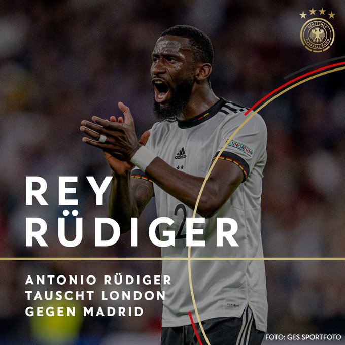 Die Geschichte von Antonio Rüdiger erhält ein neues Kapitel: Real Madrid C.F. ...