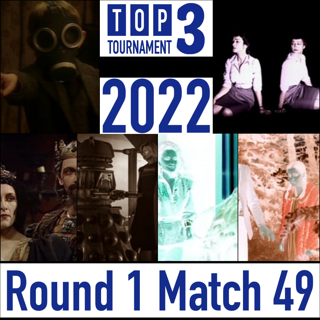 DoctorWho_Top3T's tweet photo. The final results of the first round are in, including an epic battle in the last match finishing in a third place tie.  See all the results at https://t.co/0XGaXjNmTP  #DoctorWho #T3T https://t.co/SPNolcQZJ8