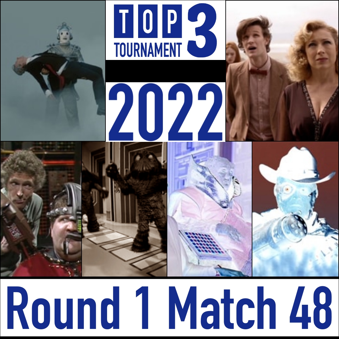 DoctorWho_Top3T's tweet photo. The final results of the first round are in, including an epic battle in the last match finishing in a third place tie.  See all the results at https://t.co/0XGaXjNmTP  #DoctorWho #T3T https://t.co/SPNolcQZJ8
