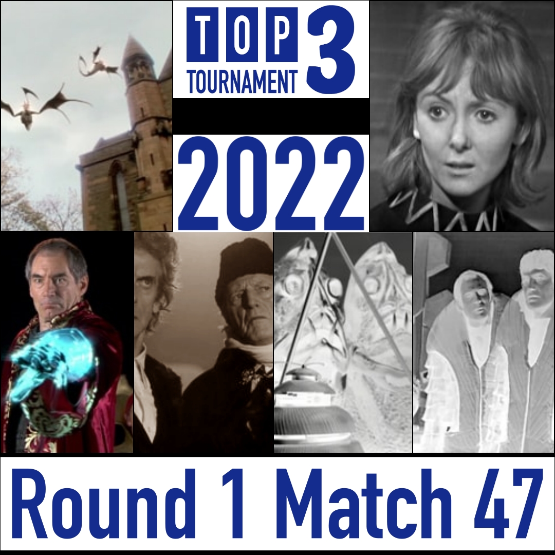 DoctorWho_Top3T's tweet photo. The final results of the first round are in, including an epic battle in the last match finishing in a third place tie.  See all the results at https://t.co/0XGaXjNmTP  #DoctorWho #T3T https://t.co/SPNolcQZJ8
