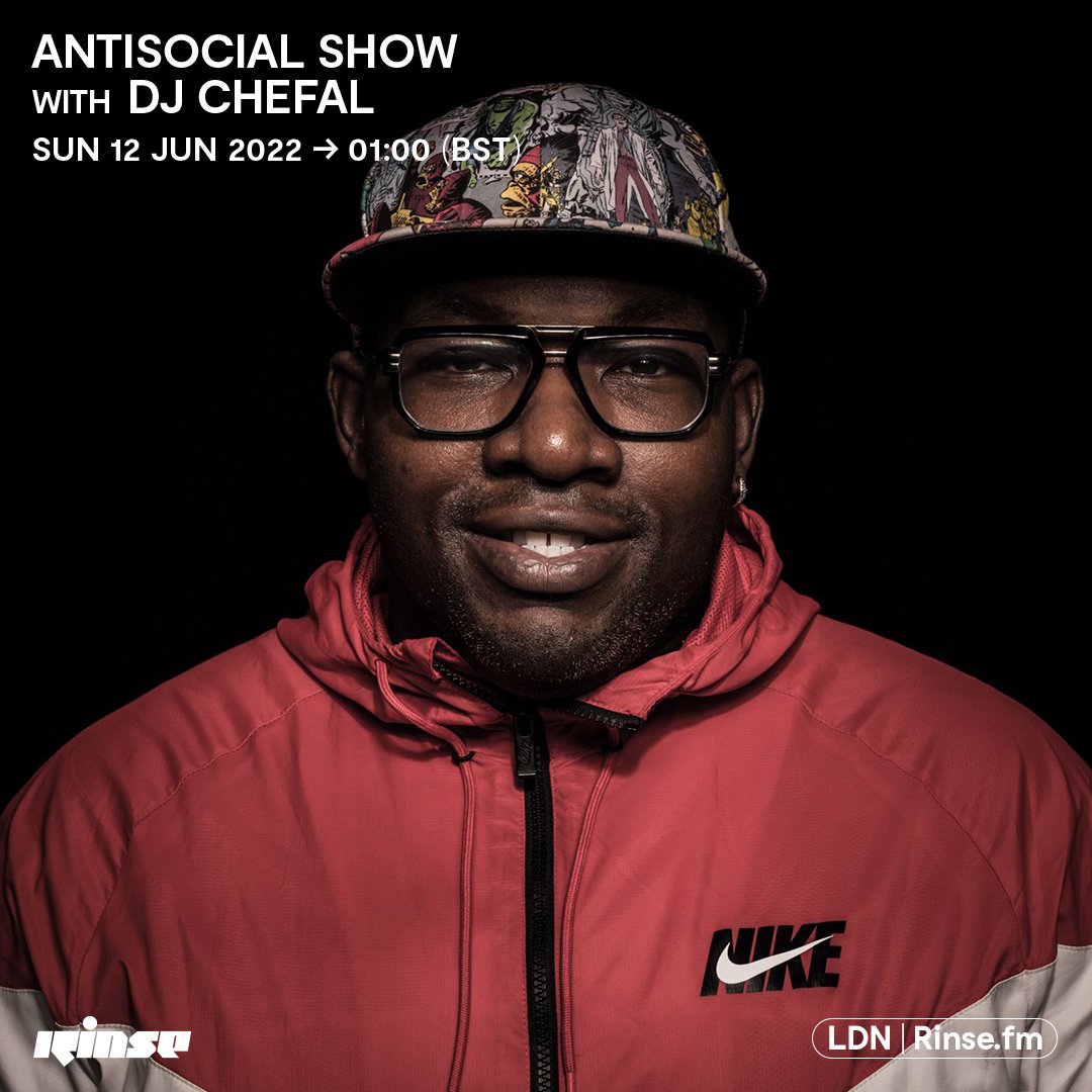Rinse FM (@rinsefm) on Twitter photo Taking over 1AM it's Antisocial Records with <a href="/DJChefal/">Chefal SubFreq</a>
on rinse.fm + 106.8FM
#RinseFM Taking over 1AM it's Antisocial Records with <a href="/DJChefal/">Chefal SubFreq</a>
on rinse.fm + 106.8FM
#RinseFM