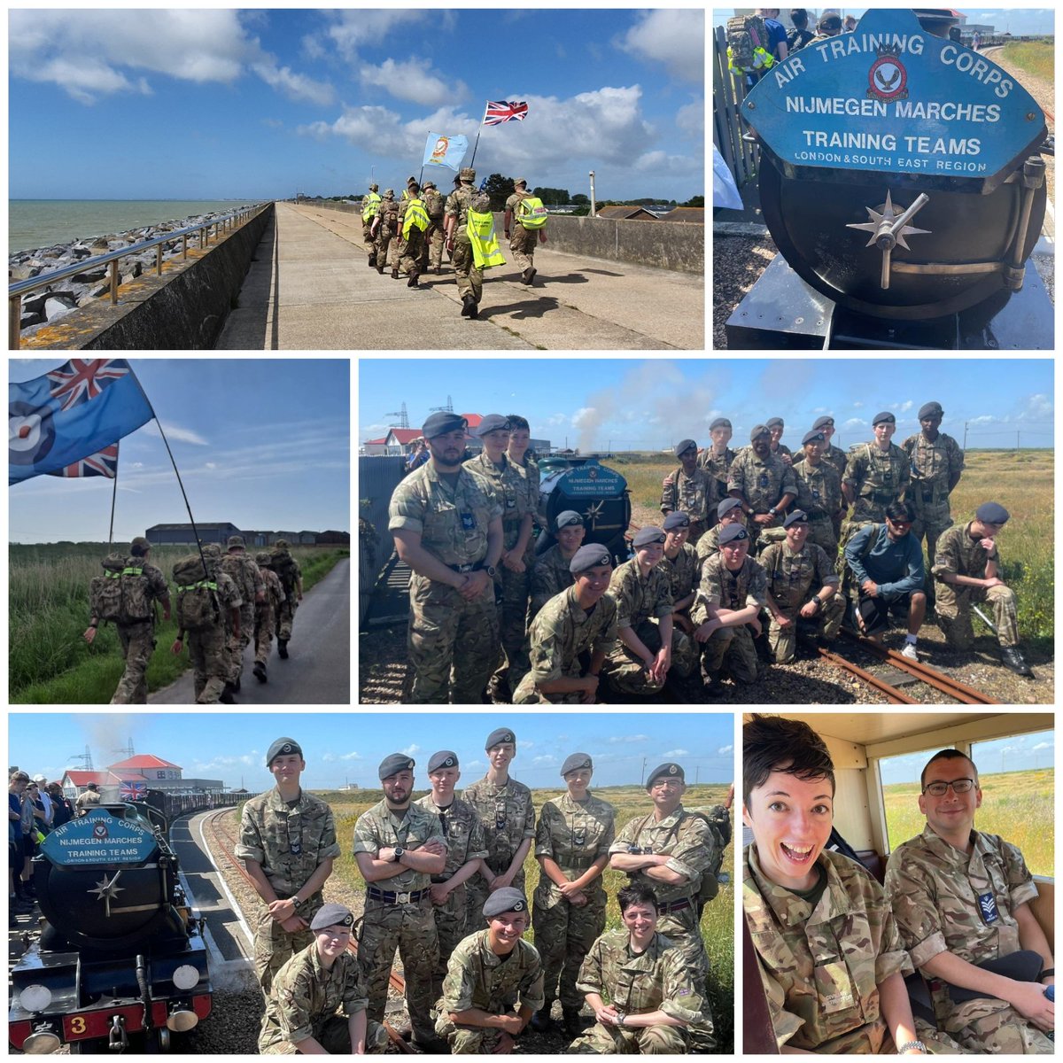 Up in the morning with the rising of the sun... Advancing forward on Nijmegen Marches 

This weekend FS Smart travelled all the way to Lydd Camp to Join in with London Wing, Surrey Wing, Hants &amp; IoW Wing, Dorset &amp; Wiltshire Wing Nijmegen Marches training session.