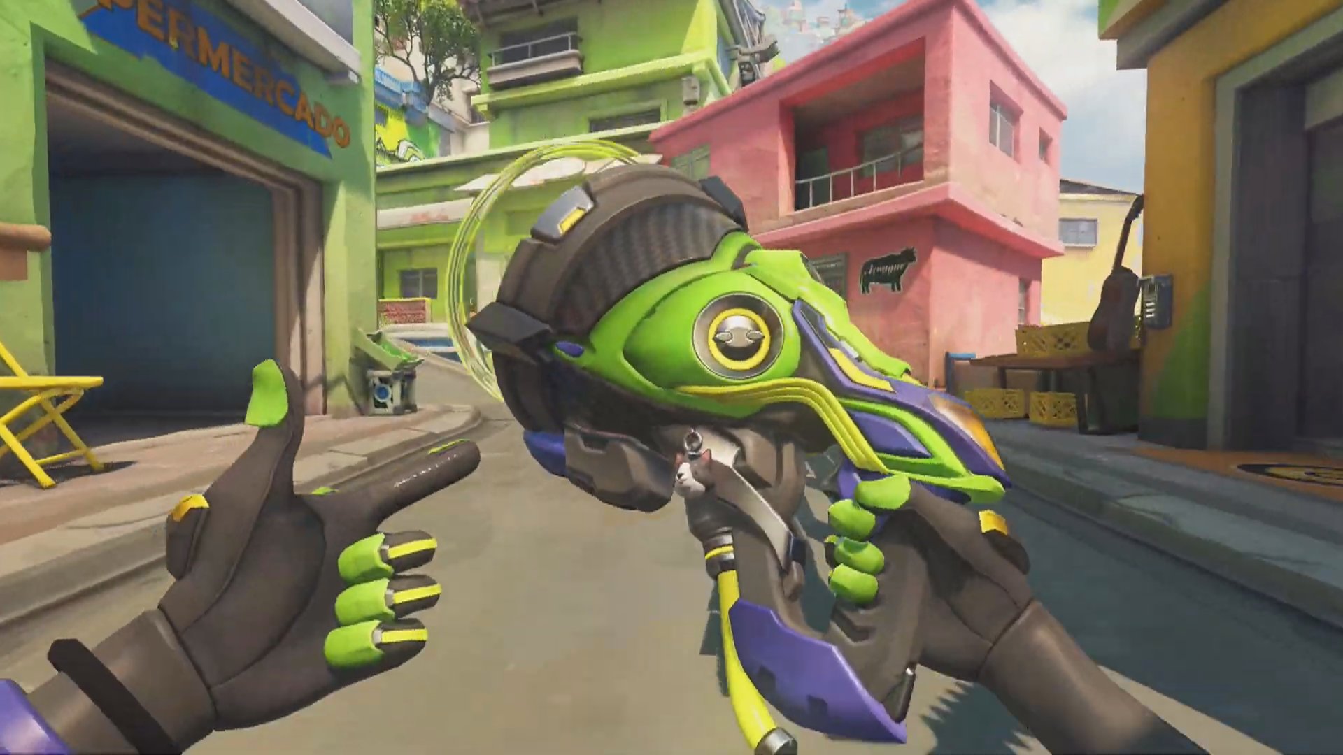 Blizzard guides on twitter inspect animation and weapon charms in