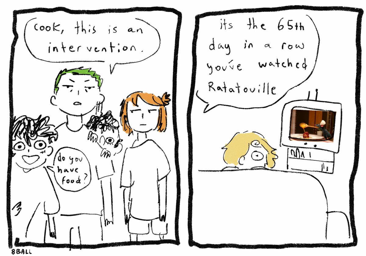 8balldoodles's tweet image. Ratatooey