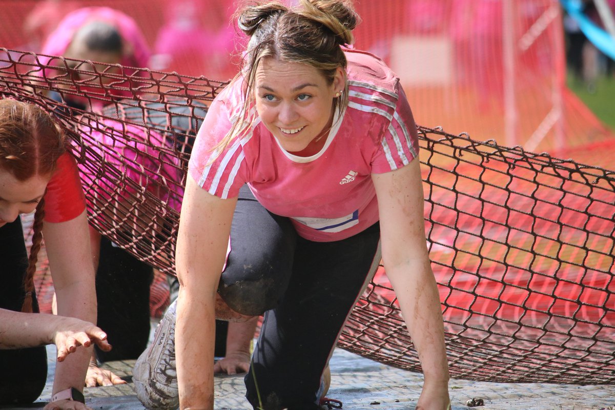 JeanStephens66's tweet photo. My amazing niece smashed #prettymuddy today in Warrington - so proud of you @ToniEager 💜 https://t.co/0CDs0u1bHM