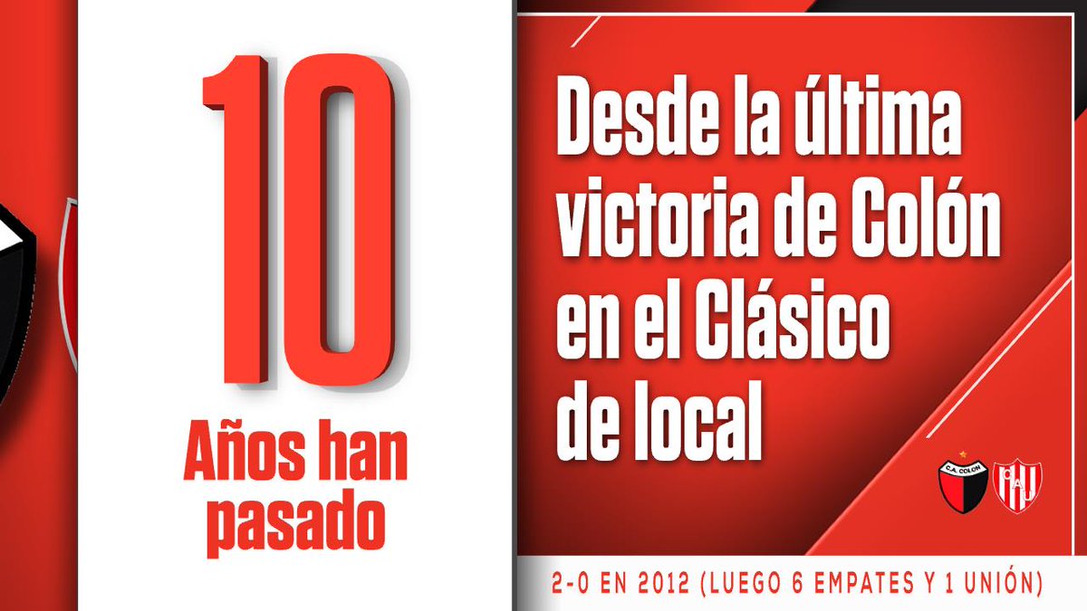 <a href="/clubaunion/">Club Atlético Unión</a> ¡No puede ganar en el Cementerio de los Elefantes! 10 años (7 clásicos) sin victorias para Colón ante Unión como local.