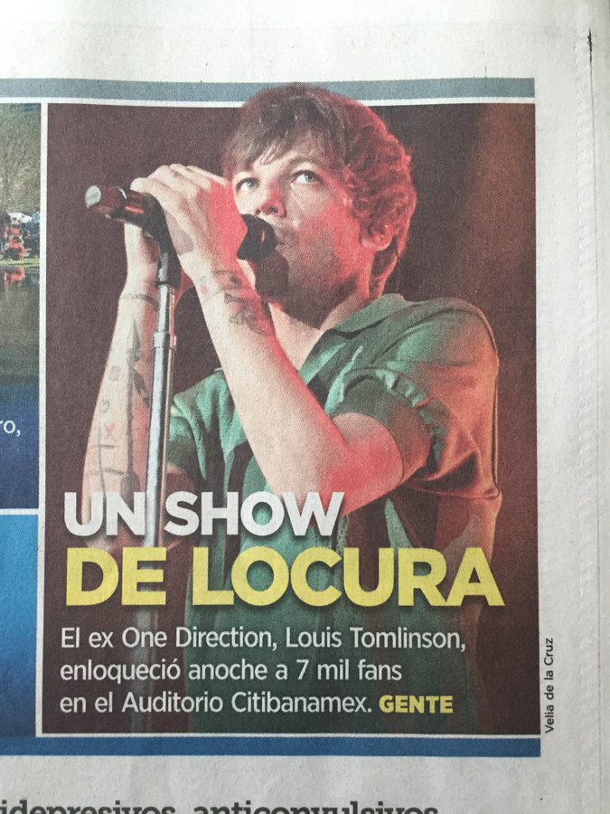 LouisMxOficial's tweet photo. 📰| Nota de @Louis_Tomlinson sobre concierto de ayer en Monterrey. ❤️‍🔥 — Periódico El Norte. 

© louistmonterrey https://t.co/JjDuTeWEwT