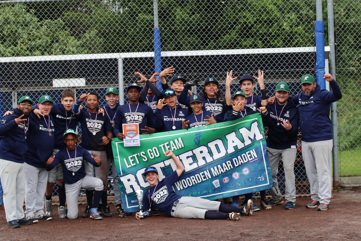 @nklittleleague2022 #juniorleaguerotterdam #landskampioen2022 #roadtomodenaitaly #fortheloveofthegame 💪🏼⚾️🇮🇹🇳🇱