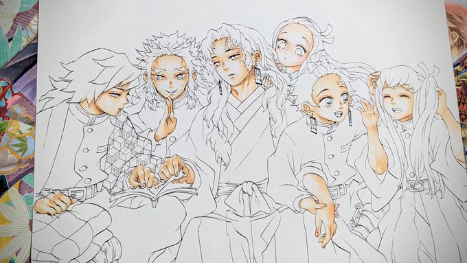 色塗りしようとして諦めた2年くらい前 
