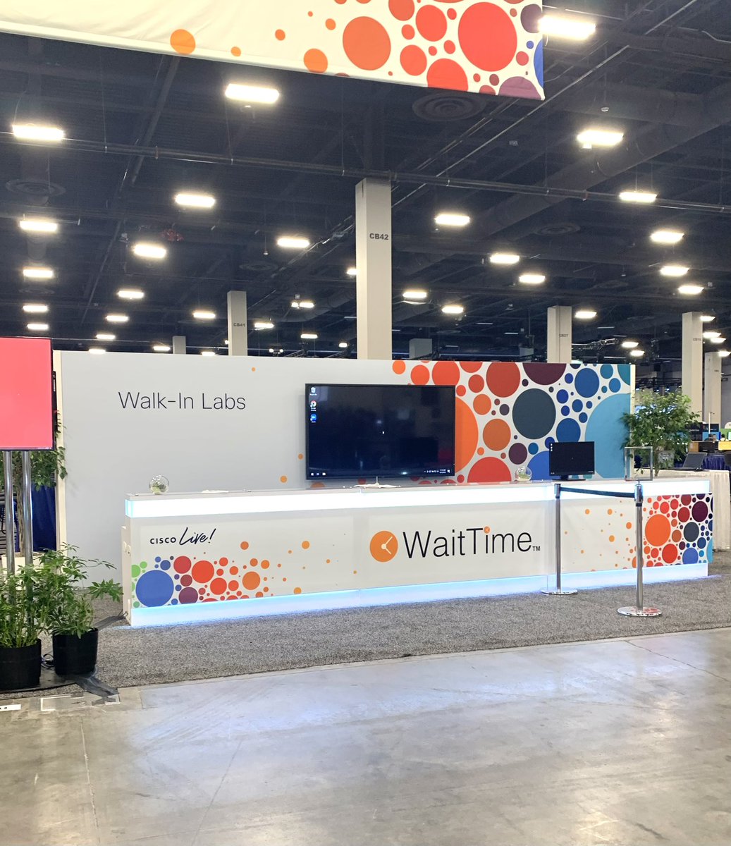TheWaitTimes's tweet image. .@TheWaitTimes x @Cisco 

#CISCOLive2022