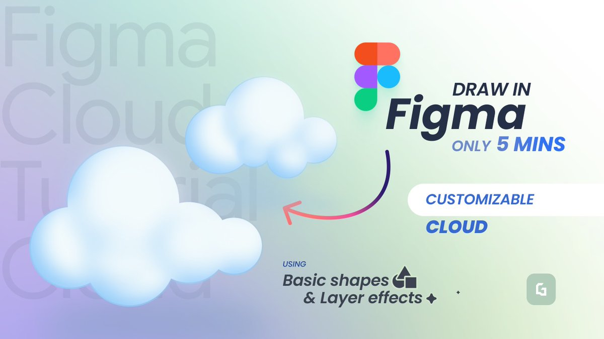 GeenGeoofficial's tweet image. Hey Figma folks 👋
Create a 3D looking cloud☁️ in 5 mins⏳
Check out :
youtu.be/zF3rpYdIHyM
#figmadesign #figmaillustration #figmatutorials #figmatips