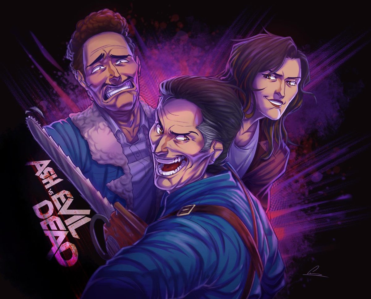 SaltyEmoil's tweet photo. Wanted to try something different, ended up having a tantrum, BUT BELOVED CHAINSAW HANDED MAN
#art #artwork #fanart #artist #ArtistOnTwitter #evildead #EvilDeadTheGame #ashwilliam https://t.co/c0P6MOfgNb