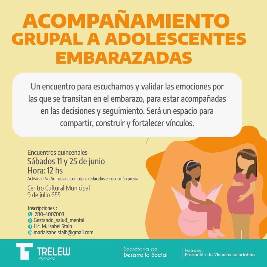 🤰En el mes Internacional del Cuidado de la Fertilidad, realizamos diferentes actividades para concientizar sobre la importancia de proteger la fertilidad desde la adolescencia, promoviendo buenas prácticas de salud.

▶️Grupo de acompañamiento para embarazadas