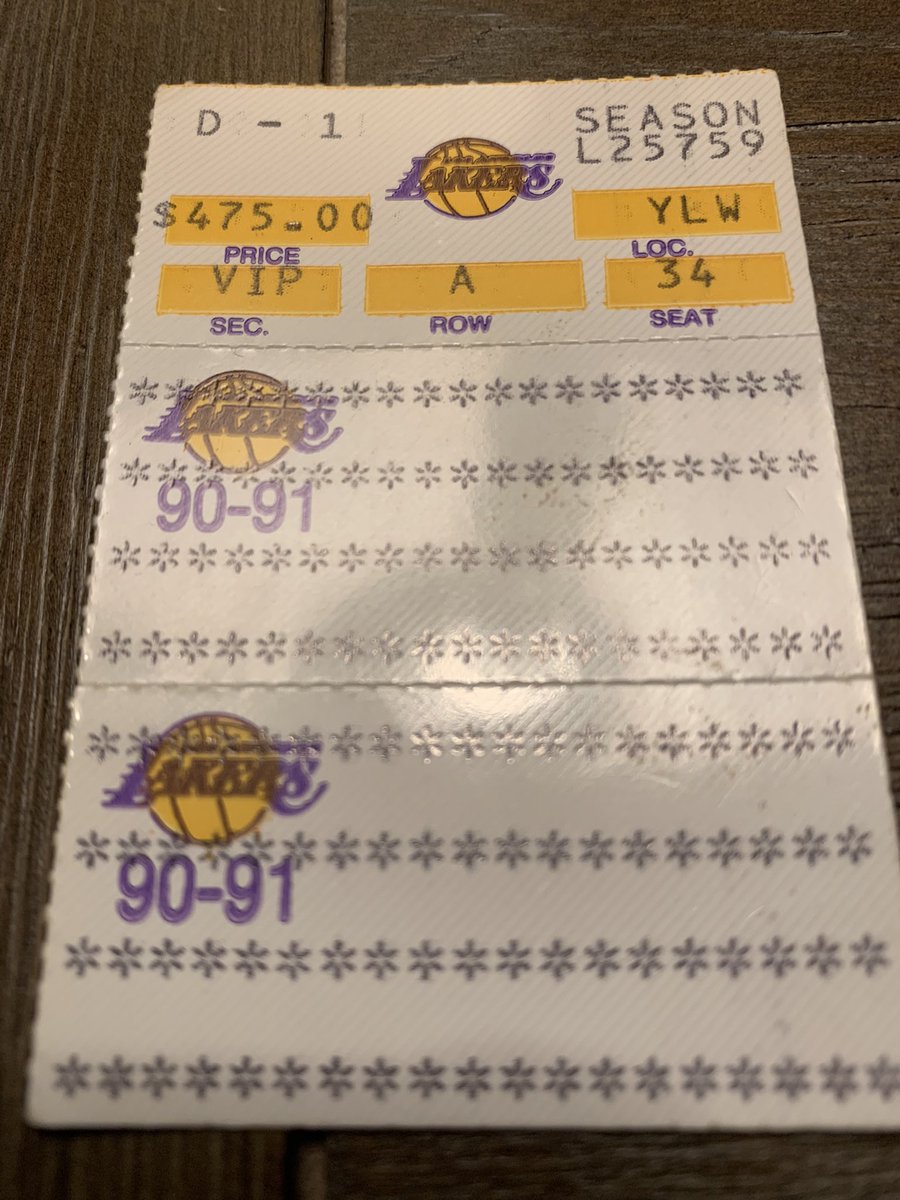 Kenba99's tweet photo. @chicagobulls @BullsArchive Keepsake??  @J_J_Nicholson stub from Game 3 https://t.co/UGHKU39doP