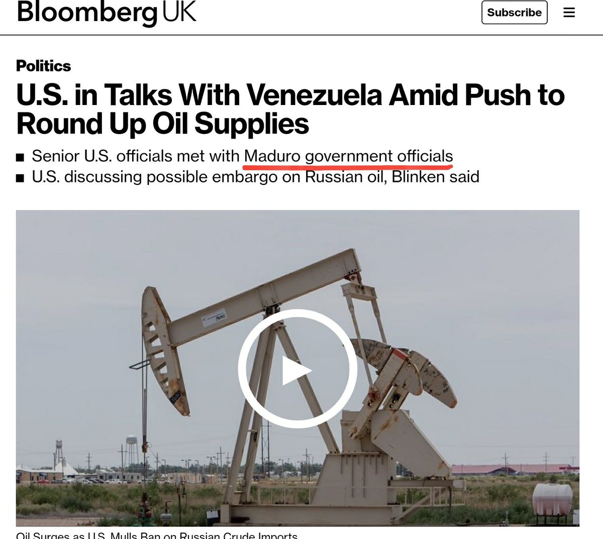 Malinka1102's tweet photo. #Blinken split personality disorder🤣
Why did you @SecBlinken talk to legitimate president of #Venezuela #Maduro instead of your fake 'president' #Guado about solving US-selfinflicted #EnergyCrunch❓🤣
https://t.co/7ftb9pQGWW https://t.co/PtmXtQxZTg