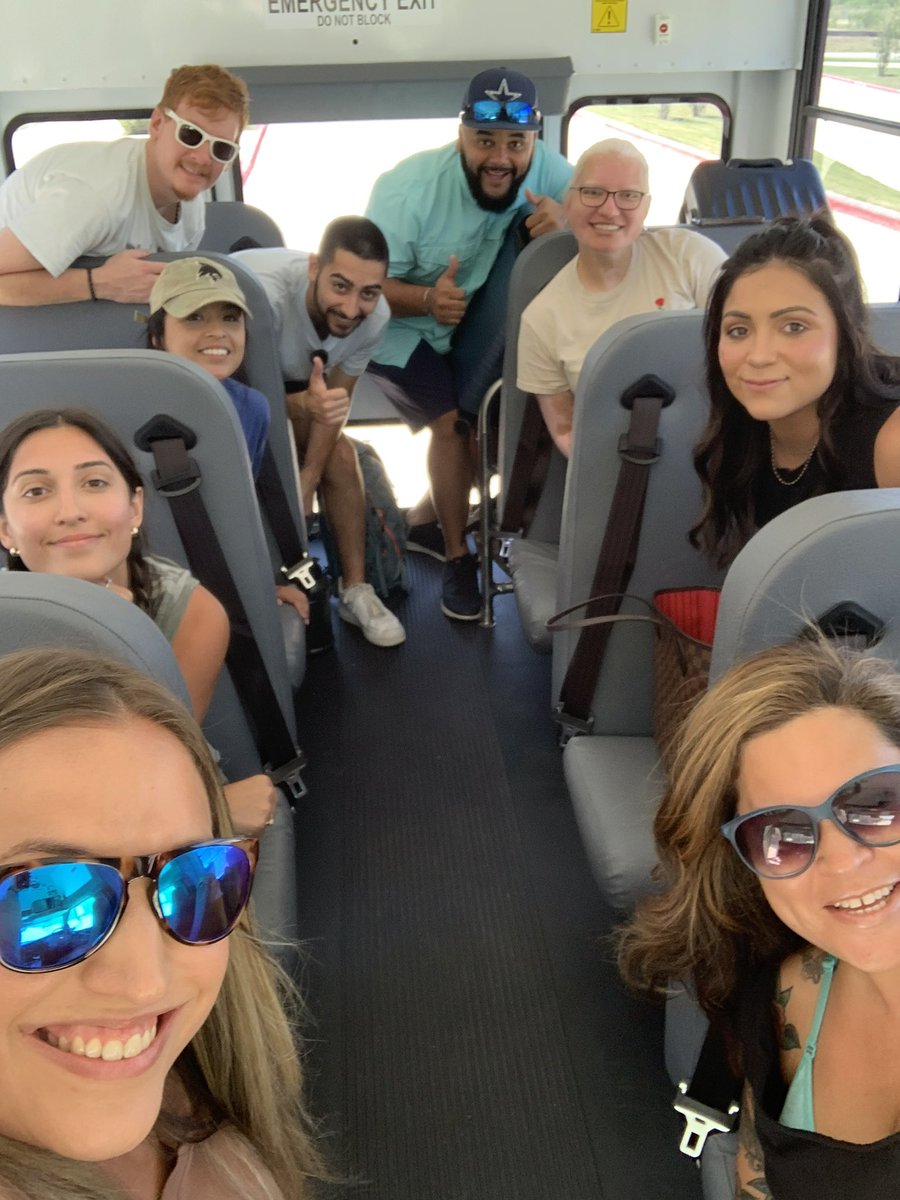 Off to AVID summer institute Dallas! I am most excited for this experience with my new school and getting to know all of these awesome educators! We are ready to learn and grow minds! #AVID4possibility #rodriguezelementary #knightway #schoolbusrides