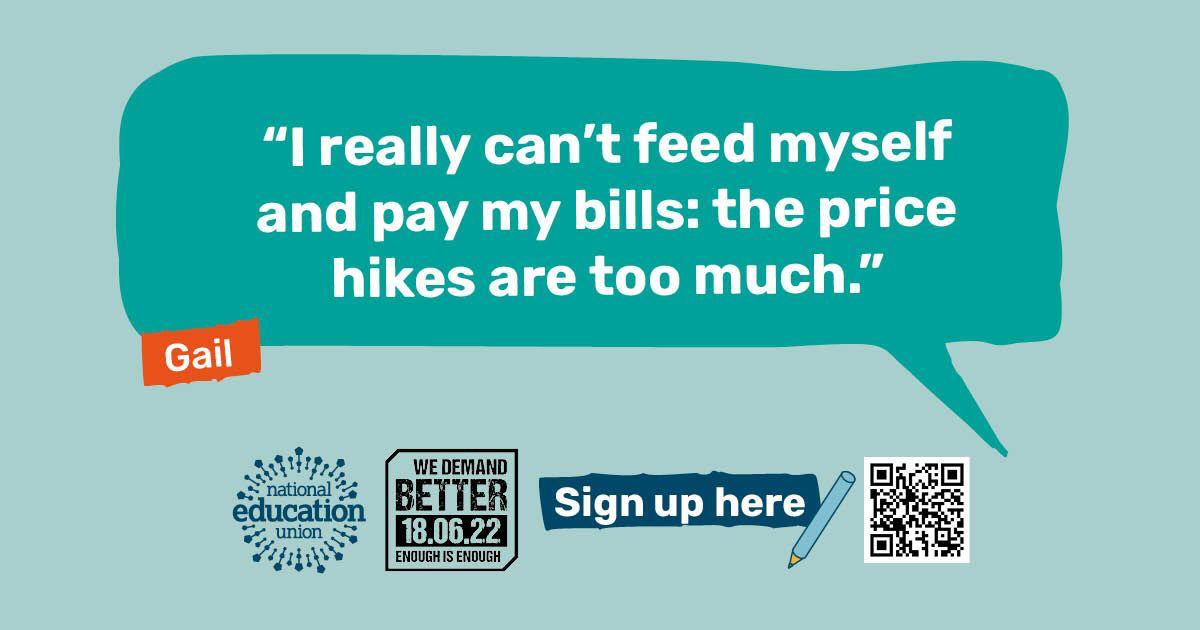 Teachers should not be experiencing poverty like this! #WeDemandBetter Get to London on #June18th and make sure the government know we can't carry on!
Book a coach here ⬇️
tuc.org.uk/june-18-coache…