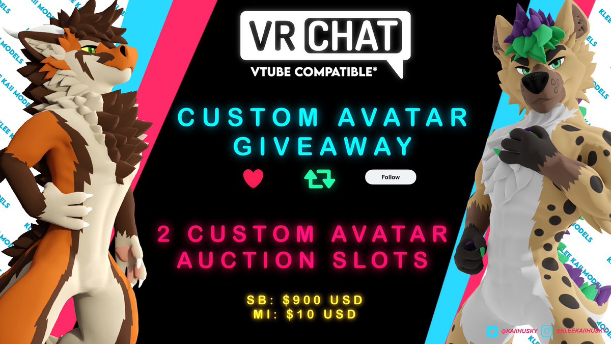 For the first time ever, I am giving away a free custom avatar! Rules: 🔥 Like and retweet 🔥 Follow me 🔥 You must have a character reference sheet on hand Raffle ends June 17 Don’t leave it on chance, bid on a priority completion slot! Open for 48h! furaffinity.net/view/47624697/