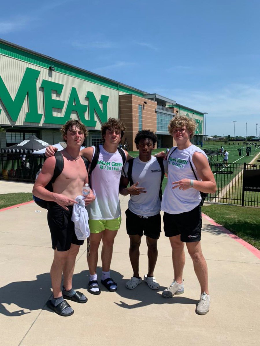 Had another great time in North Texas. Thank you @MeanGreenFB for putting on a great camp.