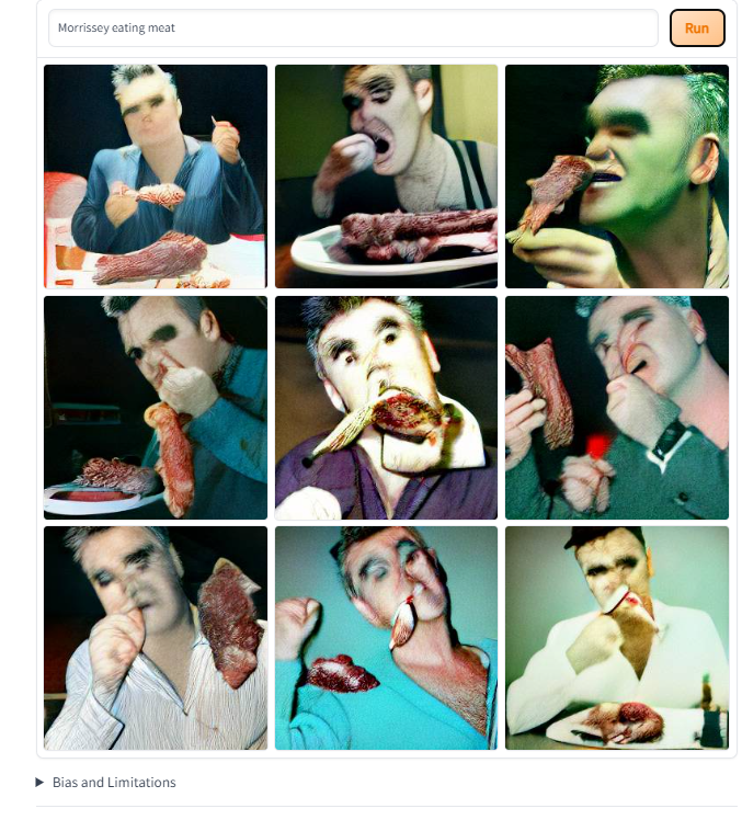 interneterin's tweet photo. 🎵 Naaa nana nana nana, this charming man🎵 
 #dallemini #morrissey #thischarmingman #TheSmiths https://t.co/eGs0wmstCq