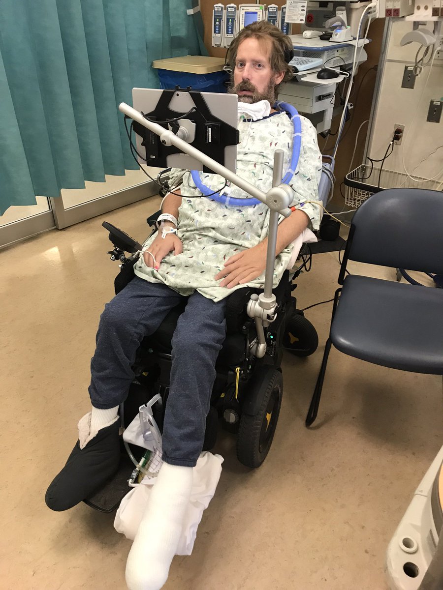nicolecimbura's tweet photo. Dear @US_FDA with the delay of the @AmylyxPharma decision did you think of #everpointmatters on the #ALSFRS-R?Loss of speech w/ non vocal comm(1pt) to loss of useful speech(0pt) landed Mike in the hospital. It was over Thanksgiving break so we had to move traditions there, uurgh! https://t.co/OCbkmbSMMu