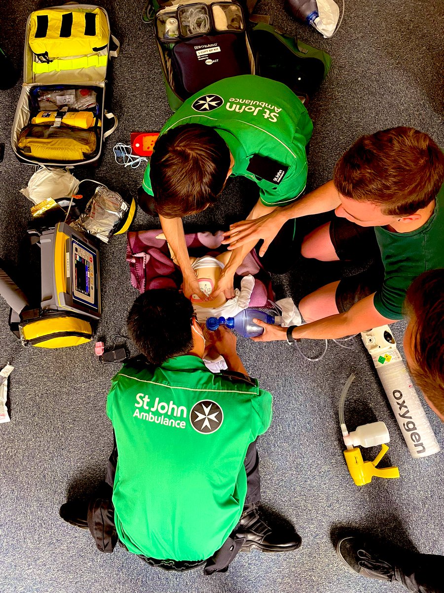 This weekend we brought Paediatric Simulations to London with <a href="/Dr_Hannah87/">Hannah Pool</a> <a href="/SJA_NCLCYP/">National Clinical Lead (Children & Young People)</a>. Where will we go next…